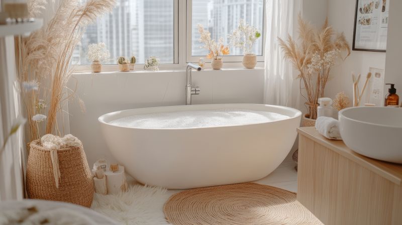 Elegant Soaker Tub